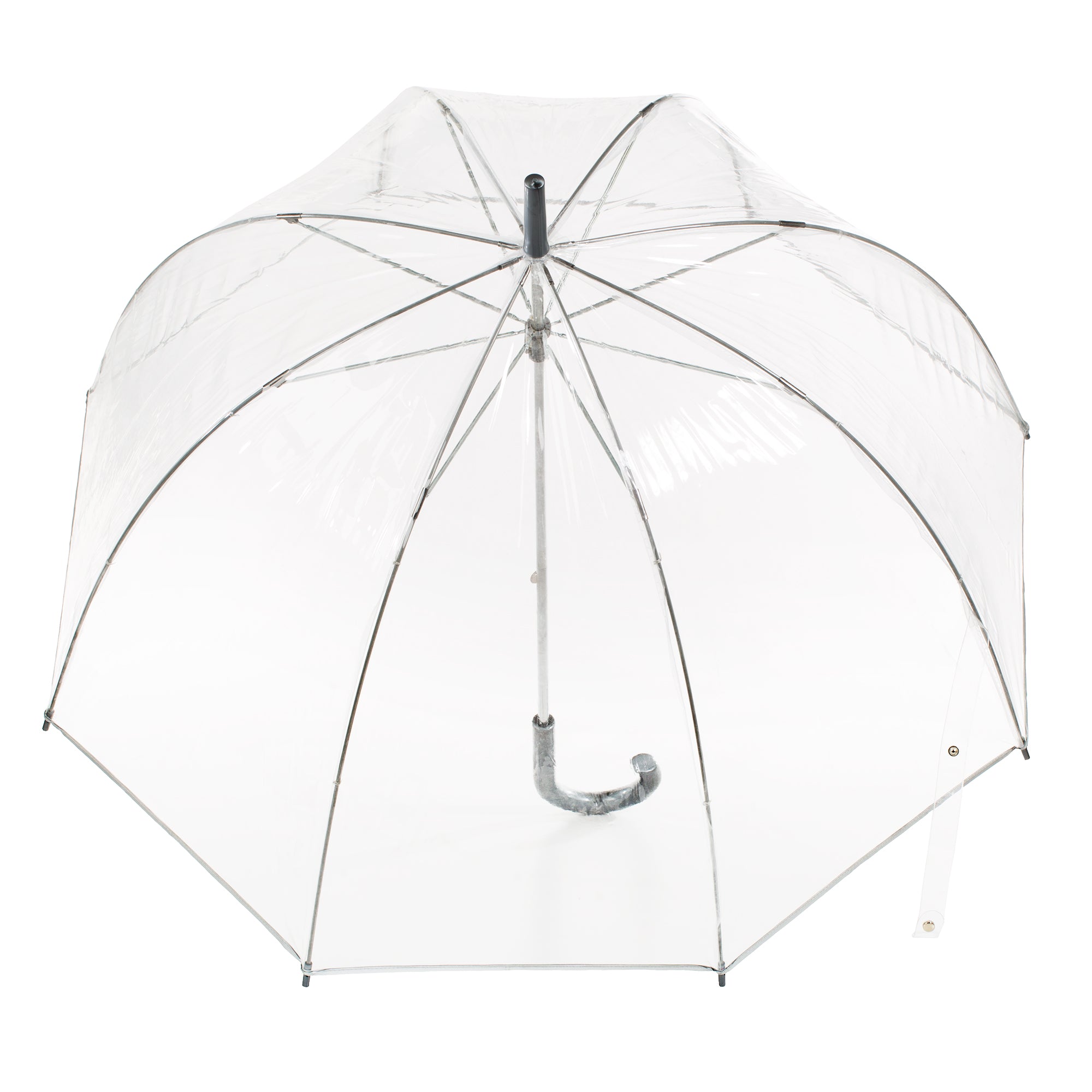 Clear Bubble Umbrella with Colorful Accents - Image 27