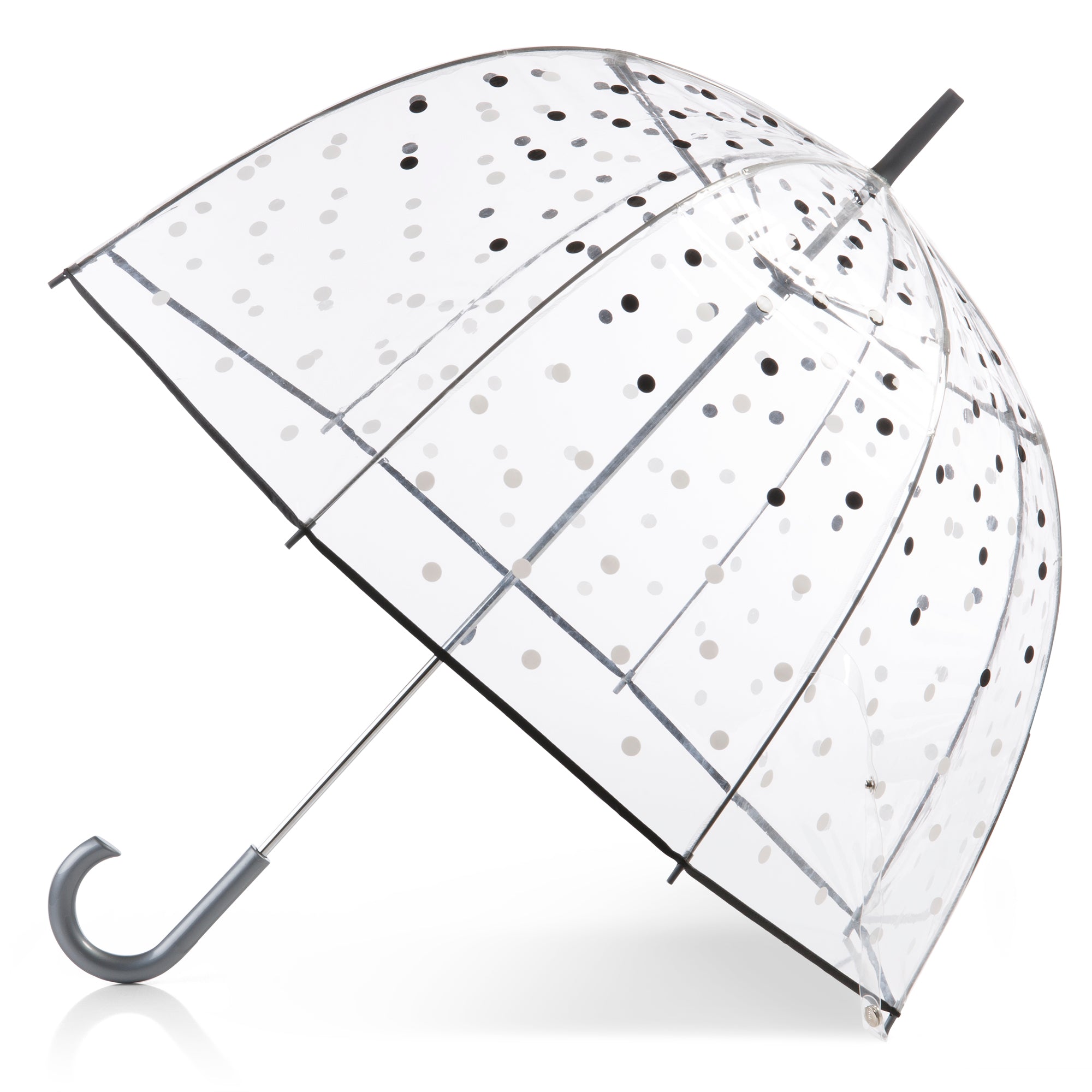 Clear Bubble Umbrella with Colorful Accents - Image 19