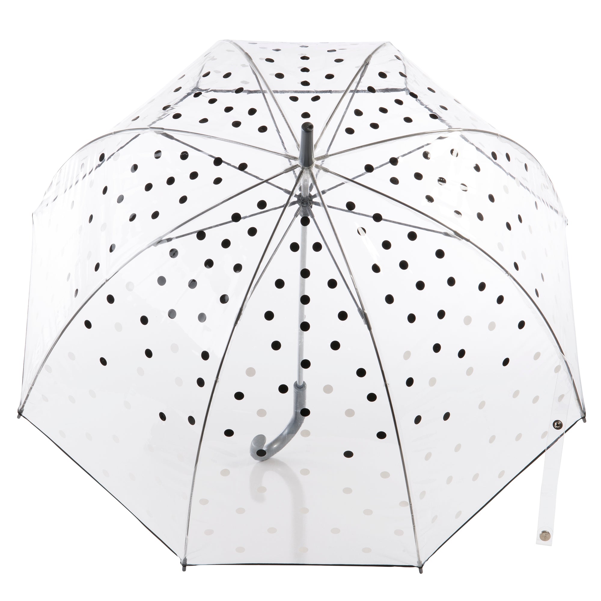 Clear Bubble Umbrella with Colorful Accents - Image 21
