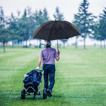 Vented Golf Stick Umbrella with Wind & Sun Protection - Image 6