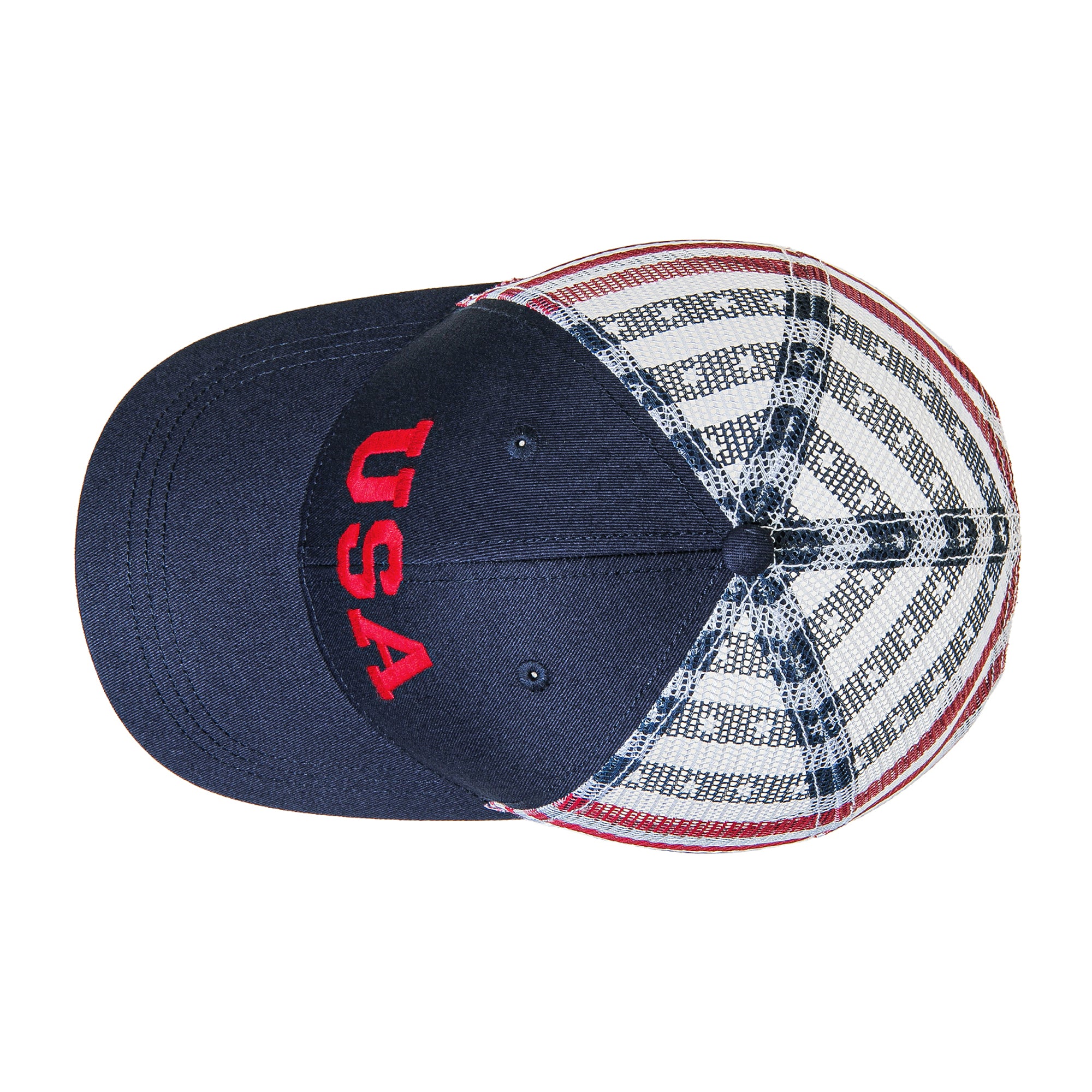 USA Flag Trucker Hat - Image 3