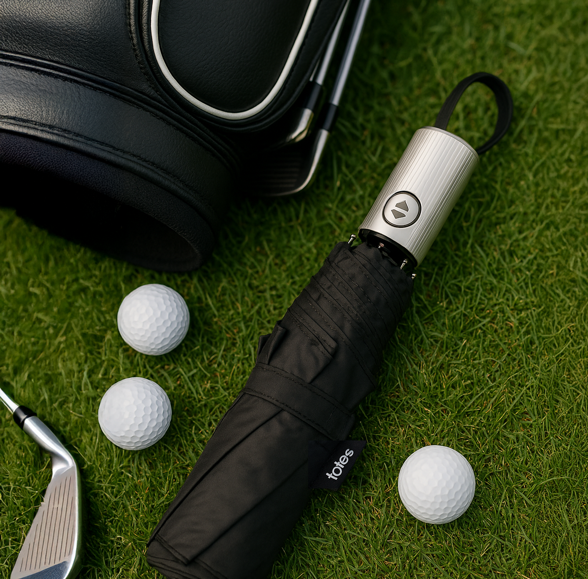 Folding Golf Umbrella with Wind & Sun Protection - Image 6