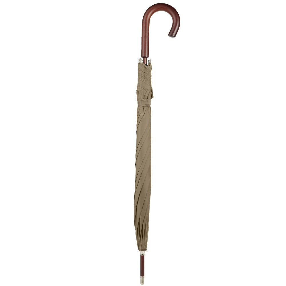 Classic Solid Wood Stick Umbrella - Image 2