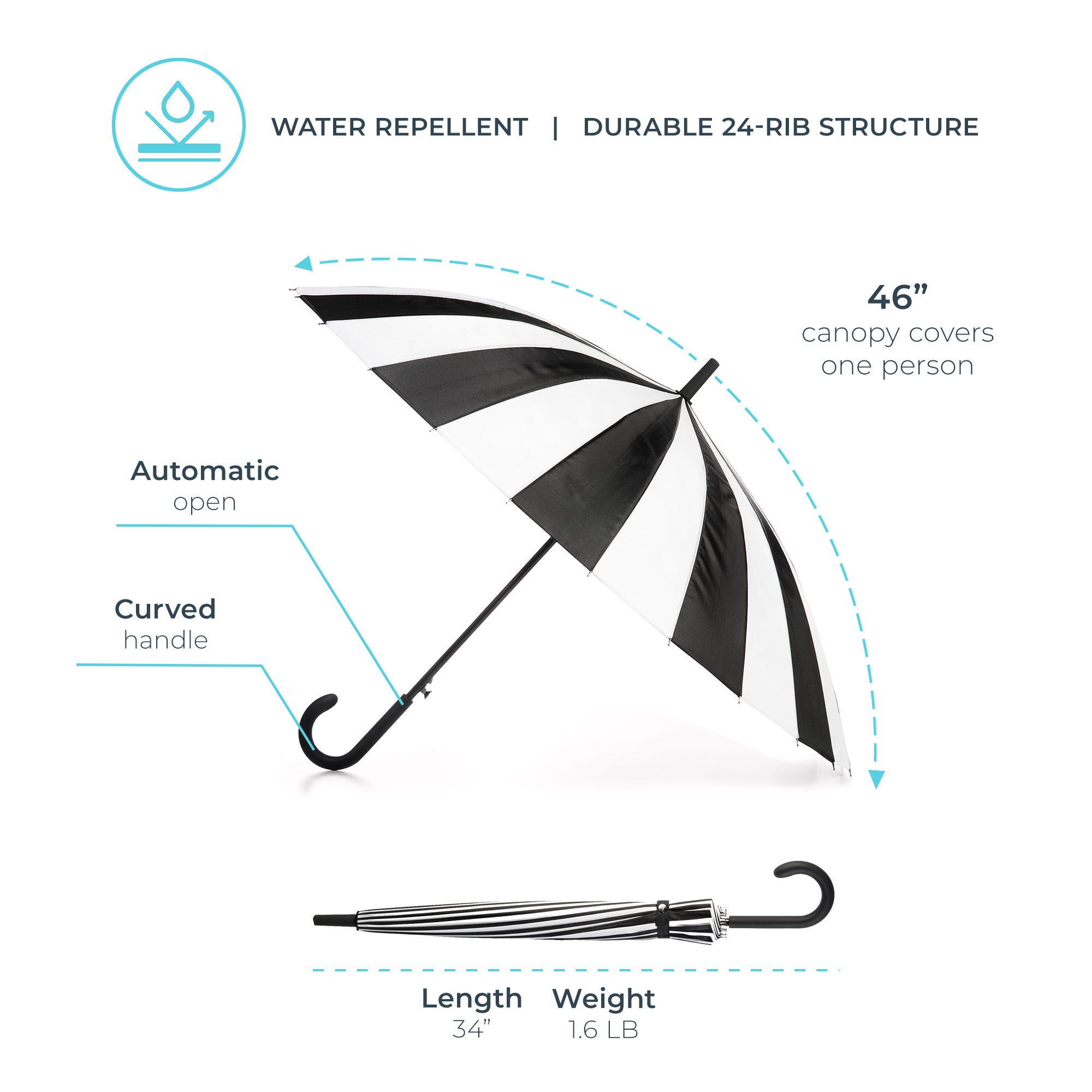 Luxury Stick Umbrella - Image 4