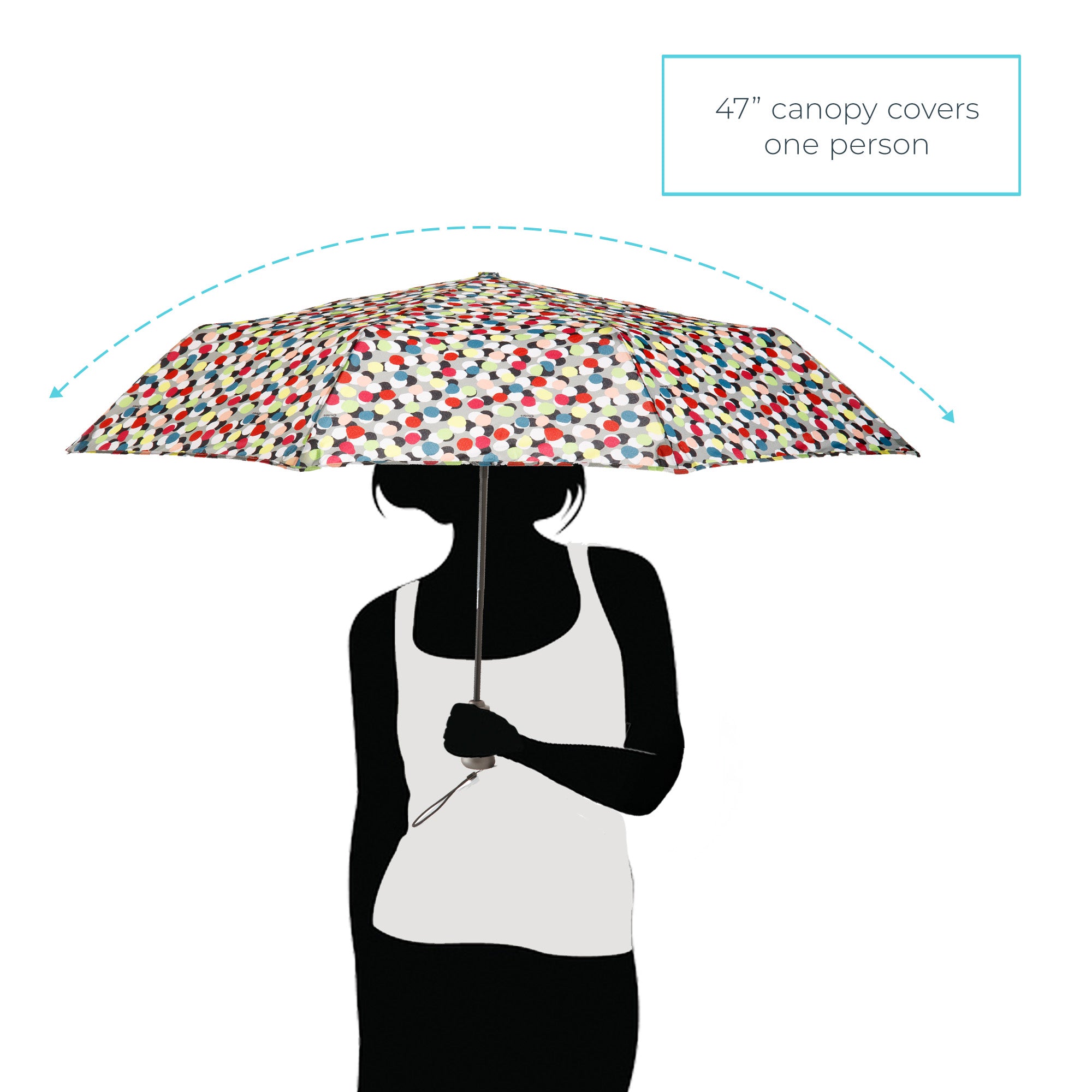 Premium Folding Umbrella with Tipless Ends. Wind & Sun Protection - Image 5