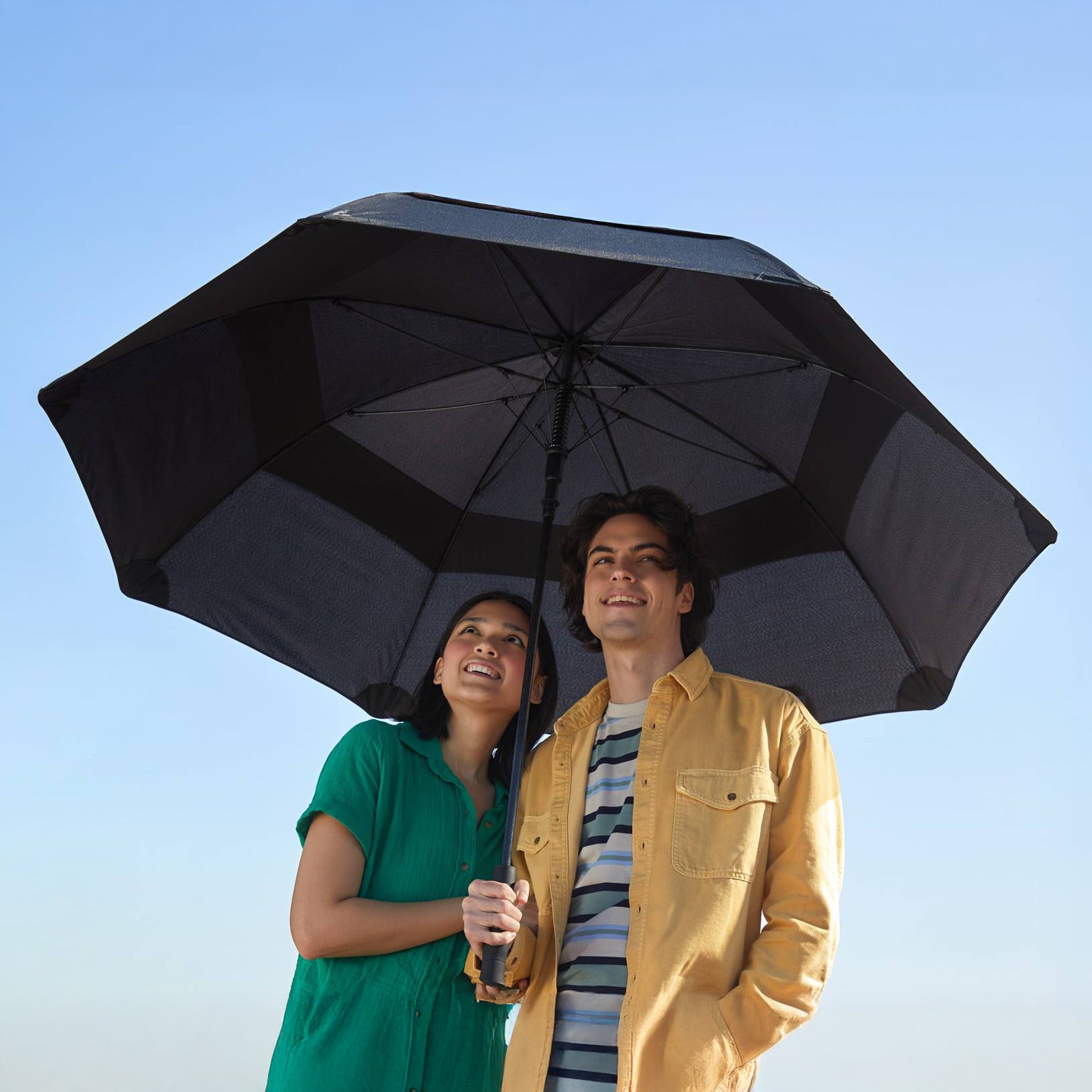 Premium Golf Size Spectator Umbrella with Tipless Ends - Image 12