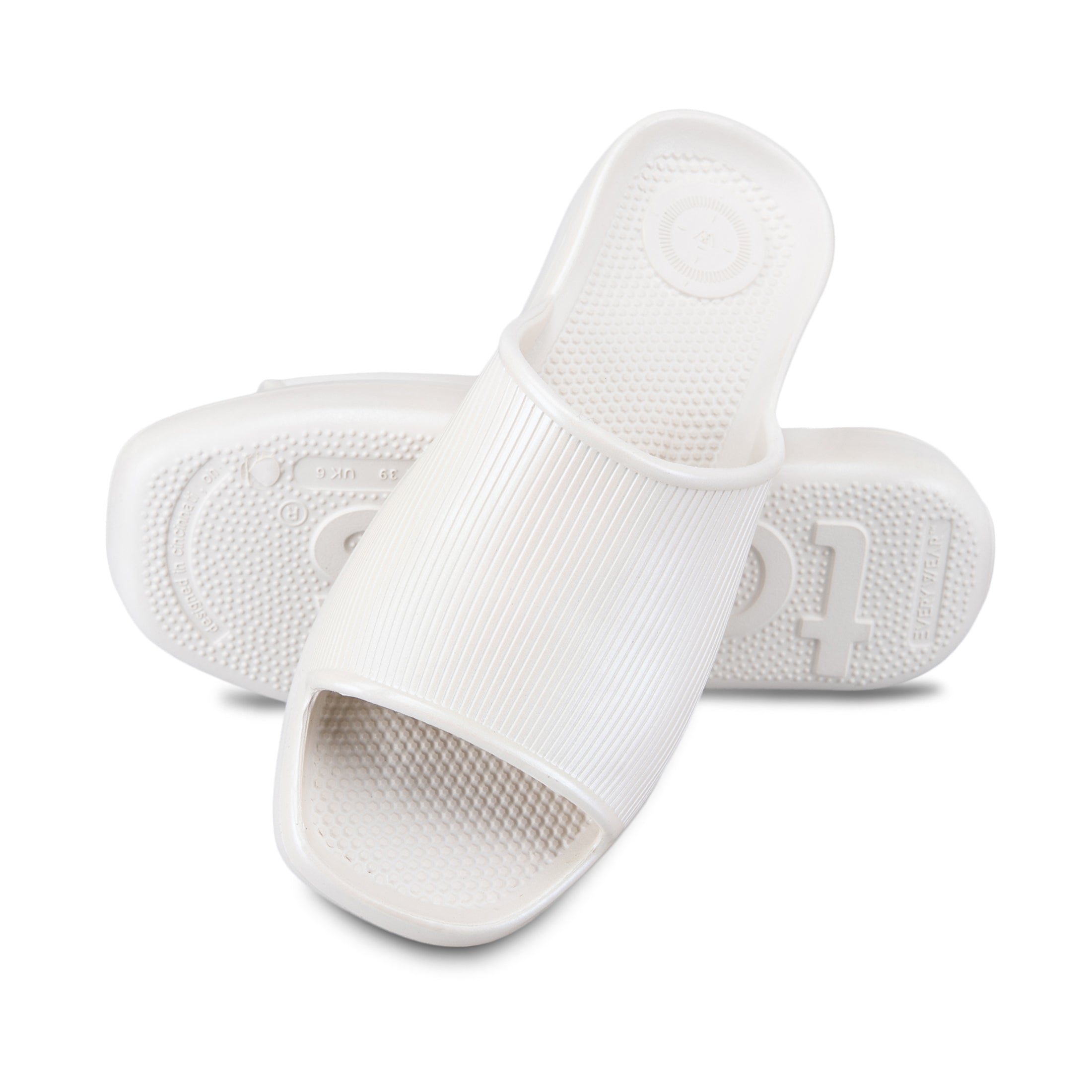 Women's Ribbed Platform Slide - Image 8